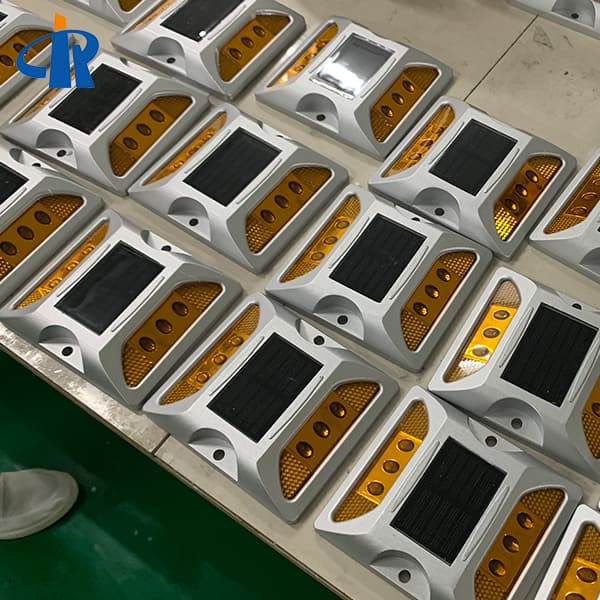 Ceramic Solar Raised Pavement Marker For Parking Lot